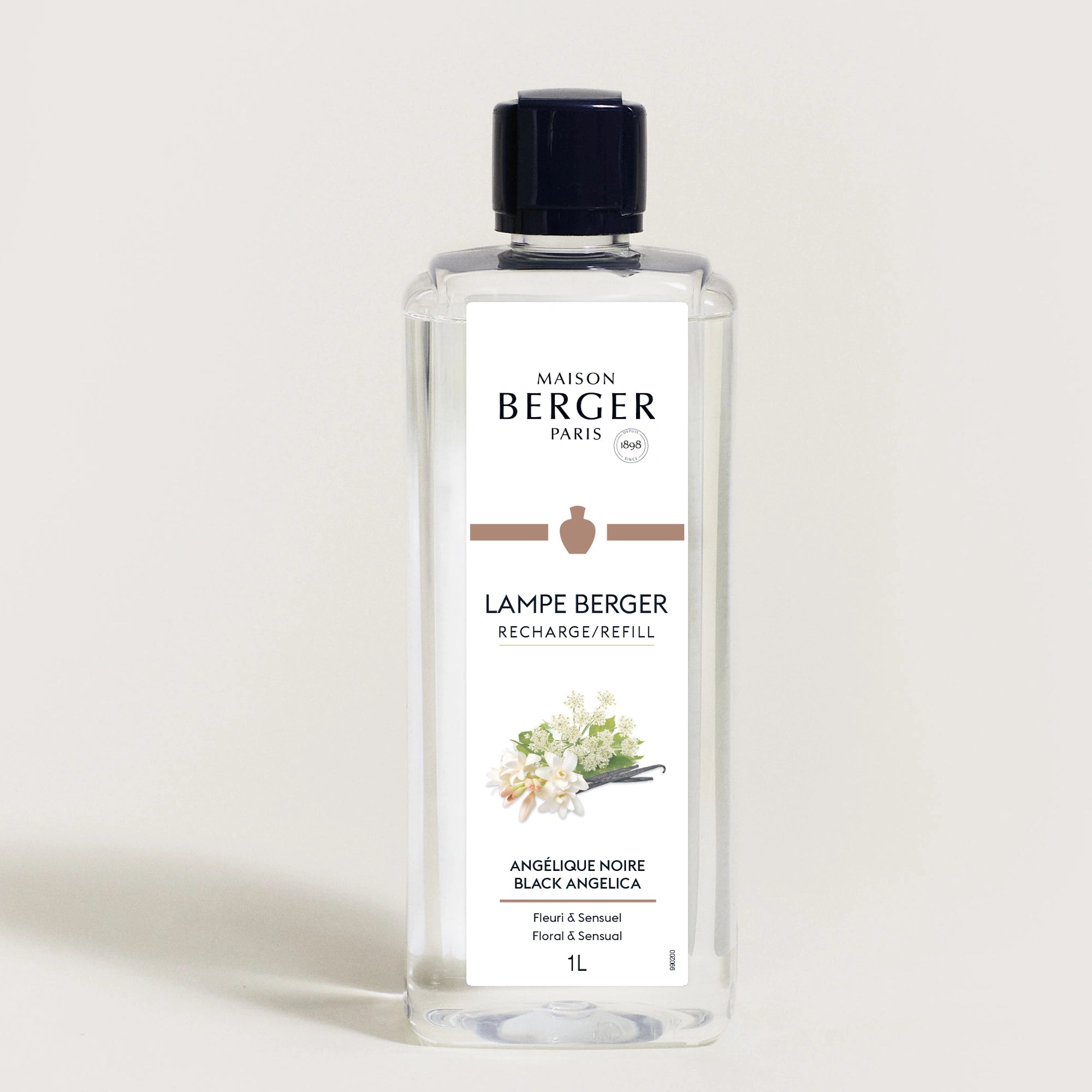 Black Angelica Lamp Refill - Maison Berger Paris