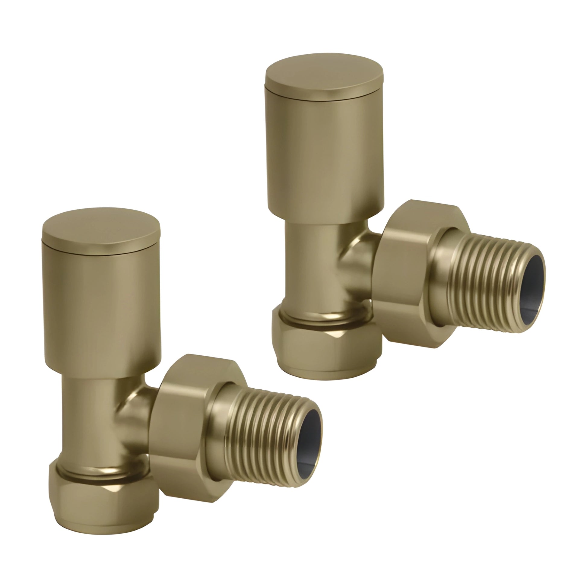 Manual Angled Radiator Valves 15mm