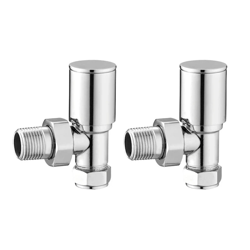Manual Angled Radiator Valves 15mm