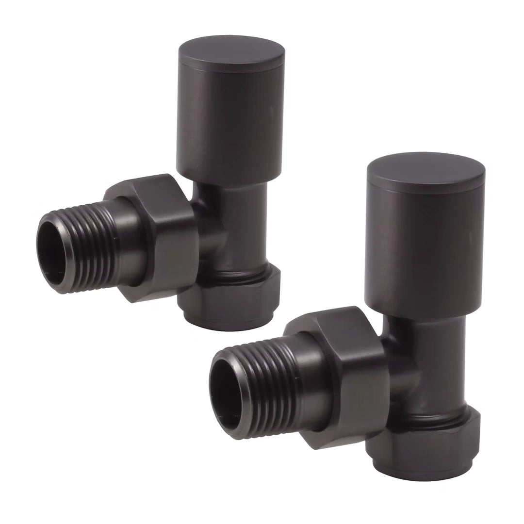 Manual Angled Radiator Valves 15mm