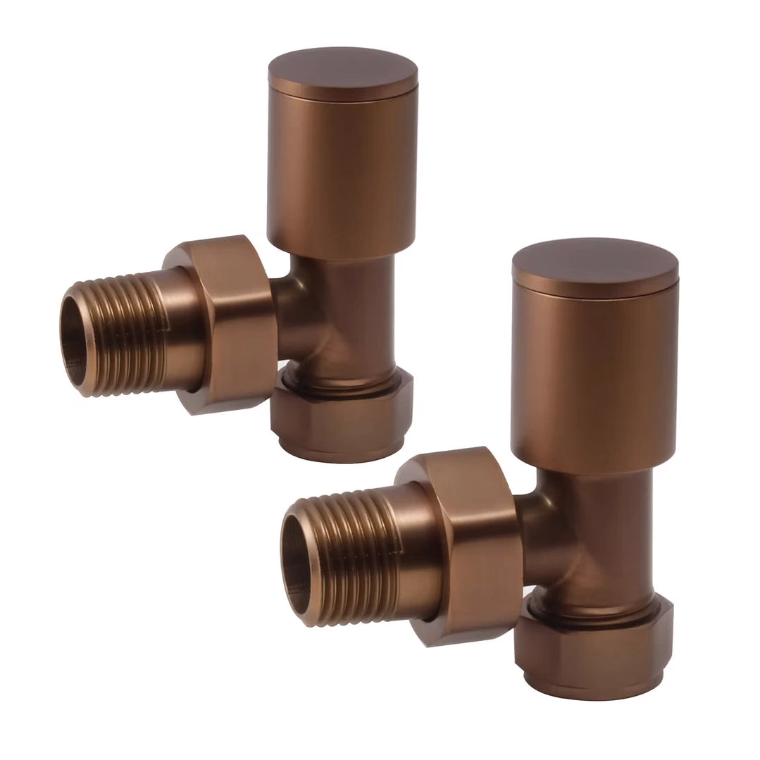 Manual Angled Radiator Valves 15mm