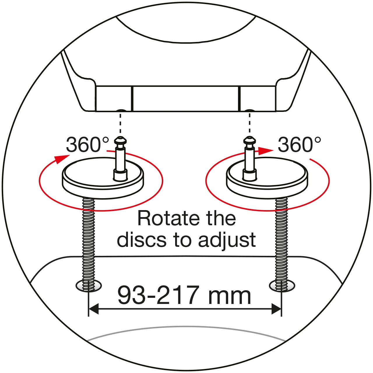 Middle D Style Rainbow Euroshowers Soft Close Toilet Seat