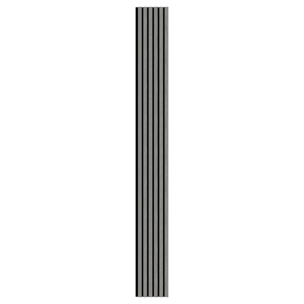 Aluvo 6 Slats Grey Oak Waterproof Wall Panel