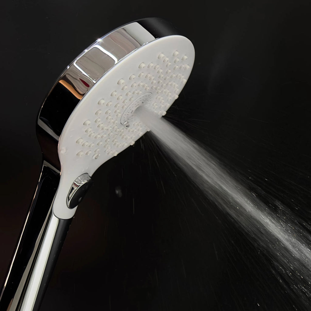 Euroshowers Round Aerotek TurboJet Shower Head