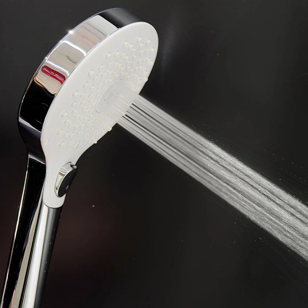 Euroshowers Round Aerotek TurboJet Shower Head