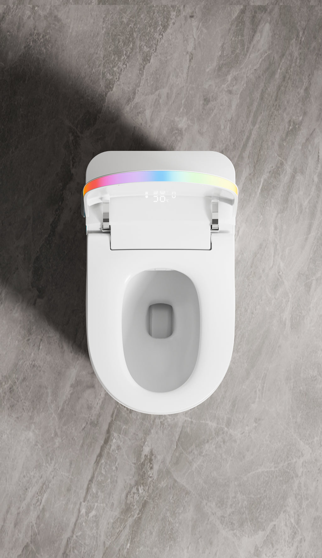 Niji Shima Rainbow Stripe Japanese Style Smart Toilet & Bidet