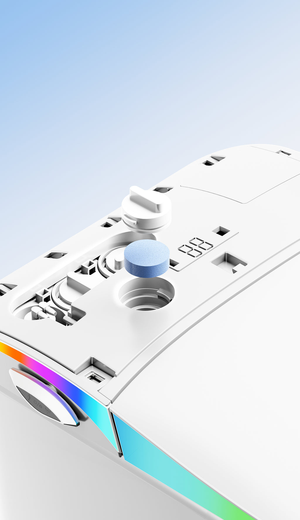 Niji Shima Rainbow Stripe Japanese Style Smart Toilet & Bidet