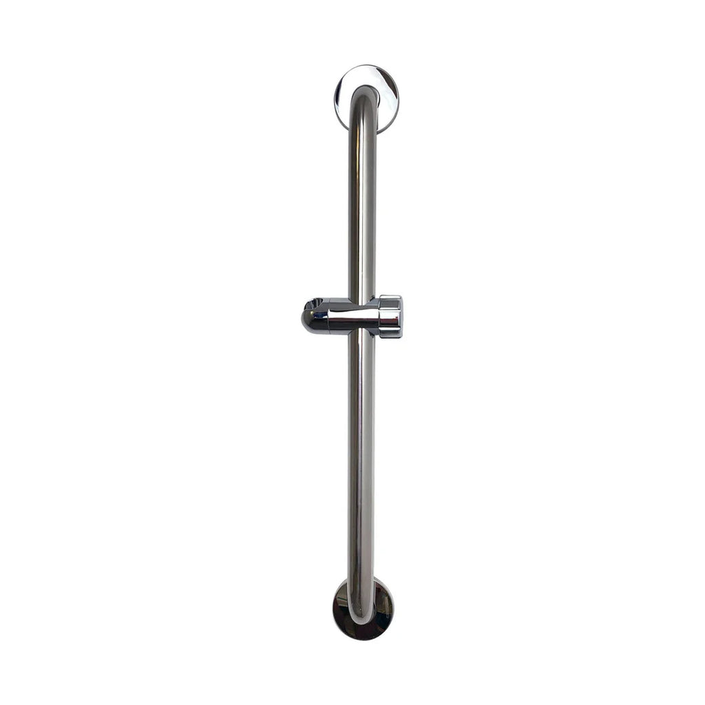 Euroshowers Rounded Stainless Steel Grab Bar Slide Rail