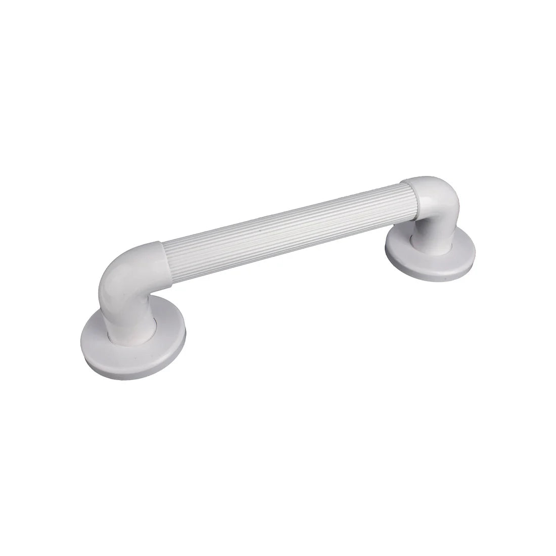 Euroshowers White Fluted Design Grab Rail Bar