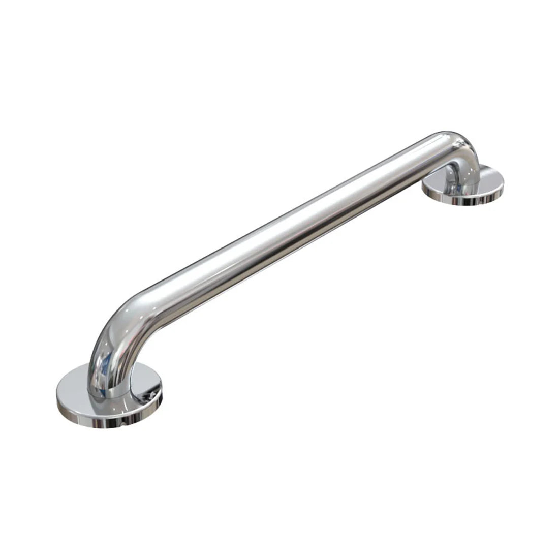 Euroshowers Rounded Stainless Steel Grab Rail Bar