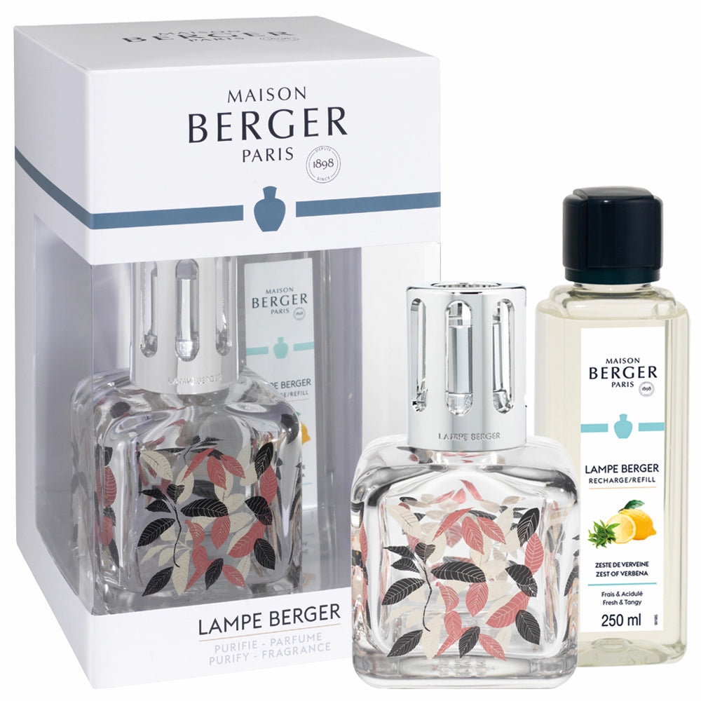 Transparent Leaves Ice Cube Lampe Berger Gift Set