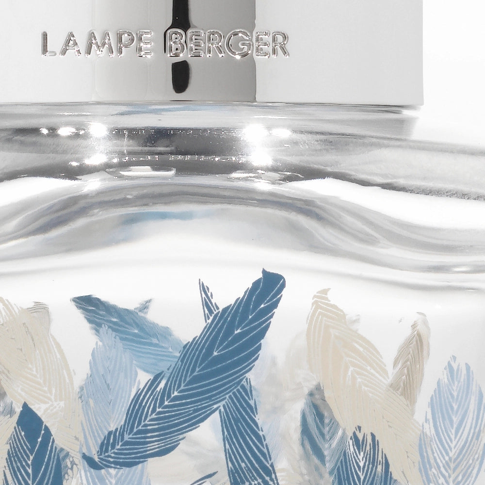 Transparent Feathers Ice Cube Lampe Berger Gift Set