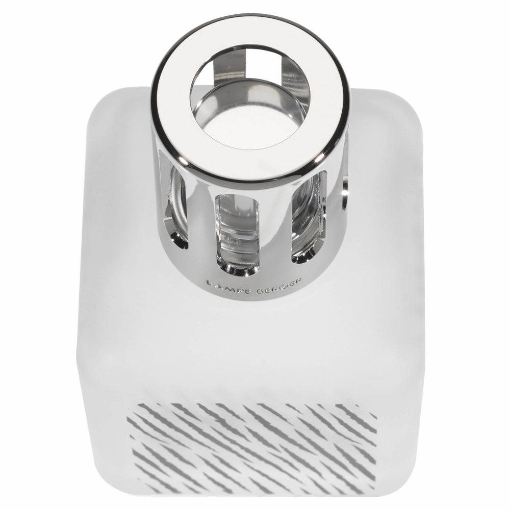 Frosted Zebra Ice Cube Lampe Berger Gift Set