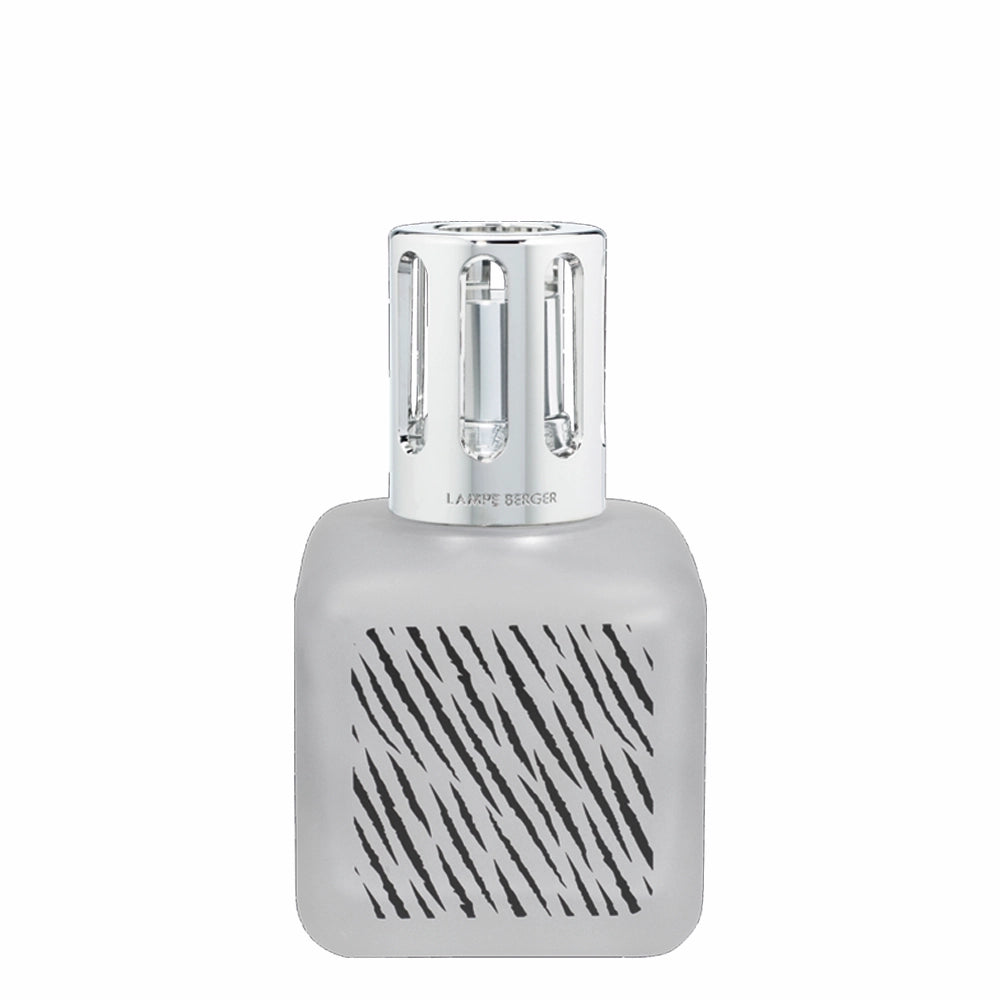 Frosted Zebra Ice Cube Lampe Berger Gift Set