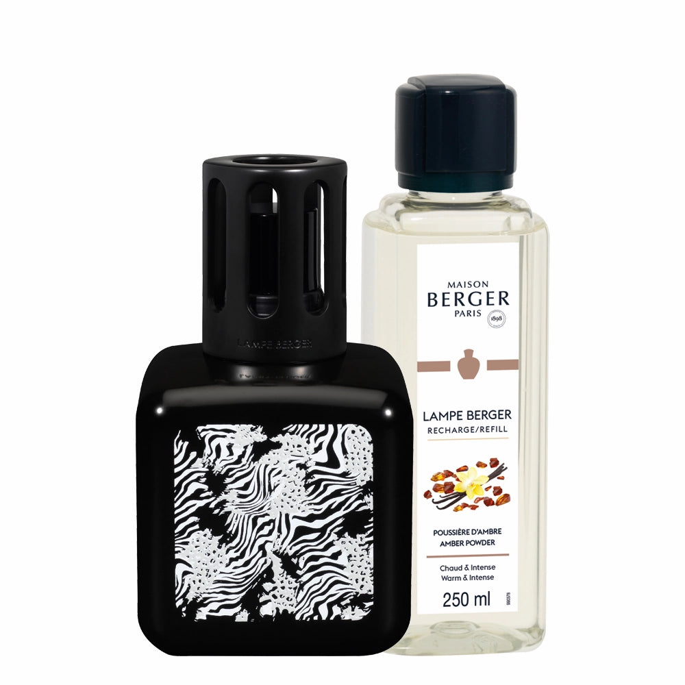 Noir Animal Ice Cube Lampe Berger Gift Set