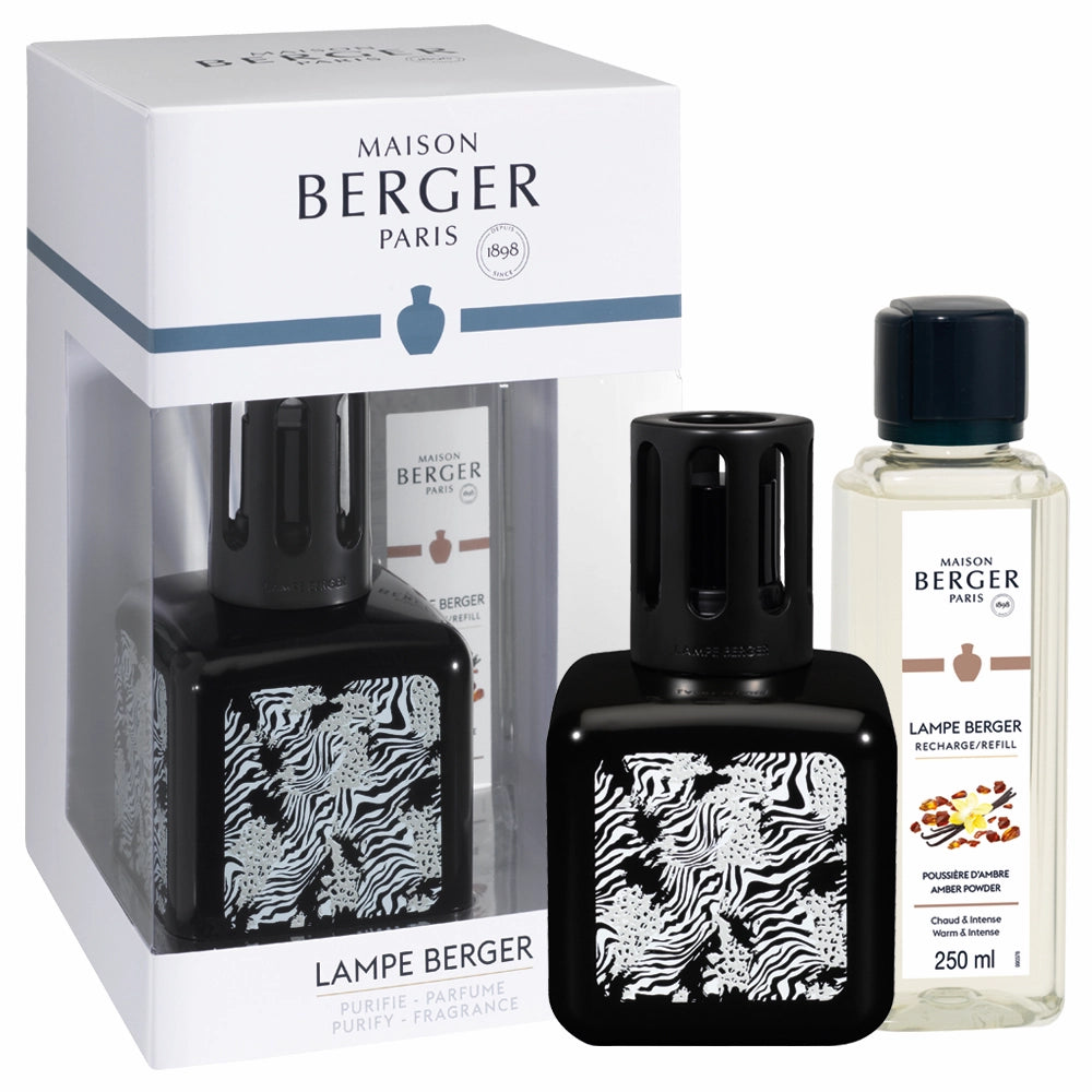 Noir Animal Ice Cube Lampe Berger Gift Set