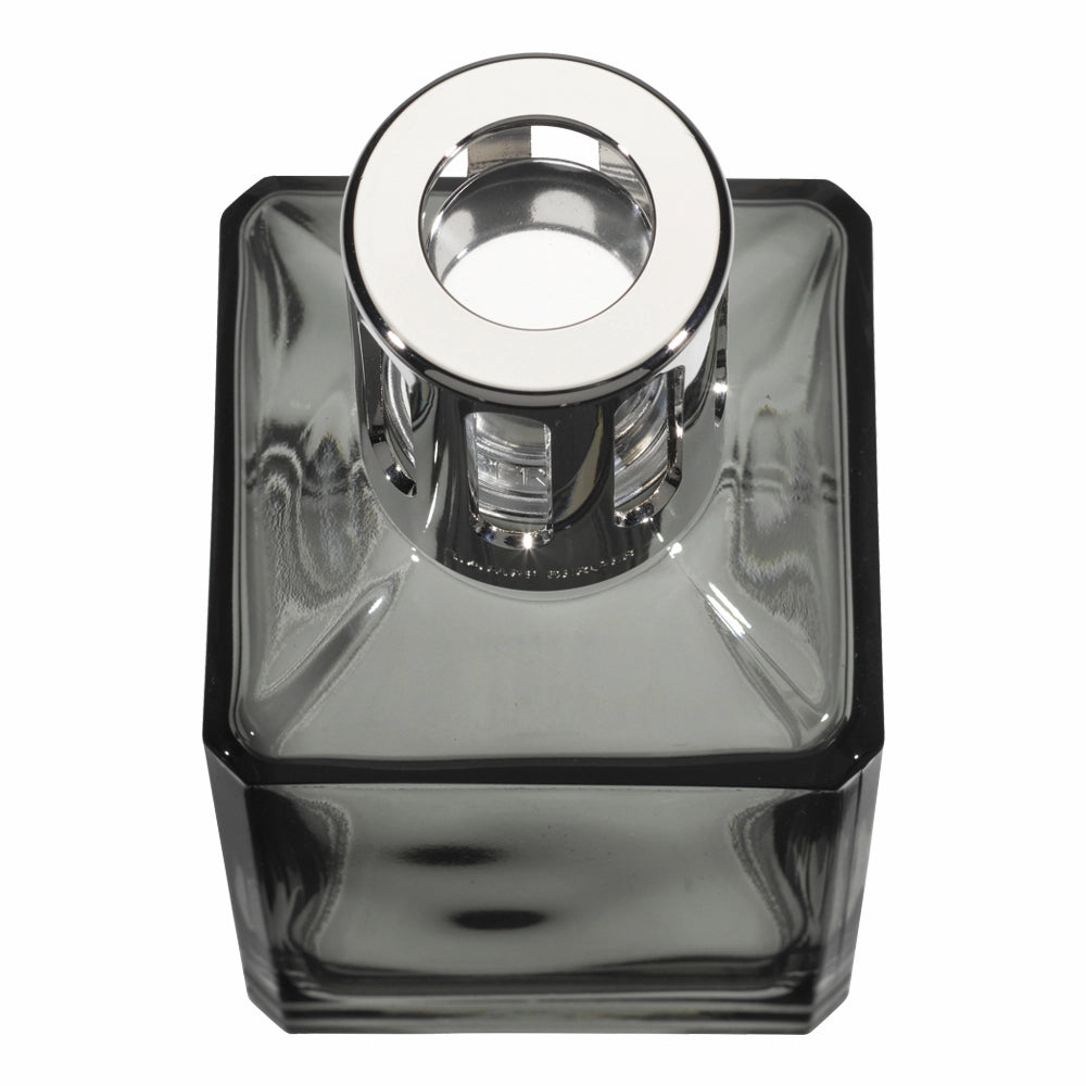 Essential Cube Noir Grey Lampe Berger