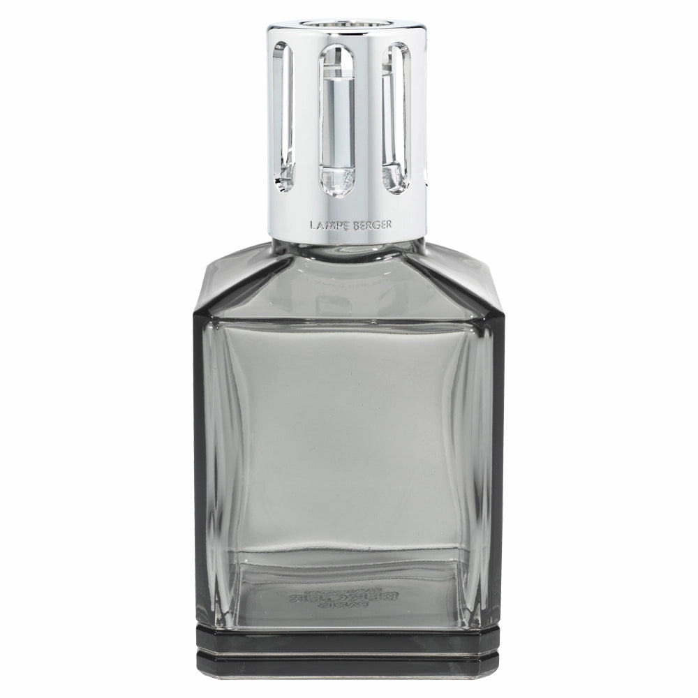 Essential Cube Noir Grey Lampe Berger