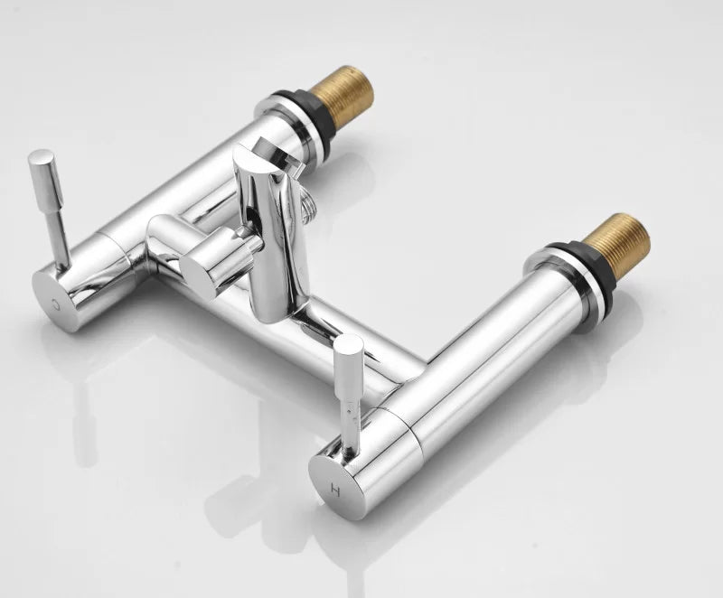 Modern Chrome Bath Shower Mixer Tap