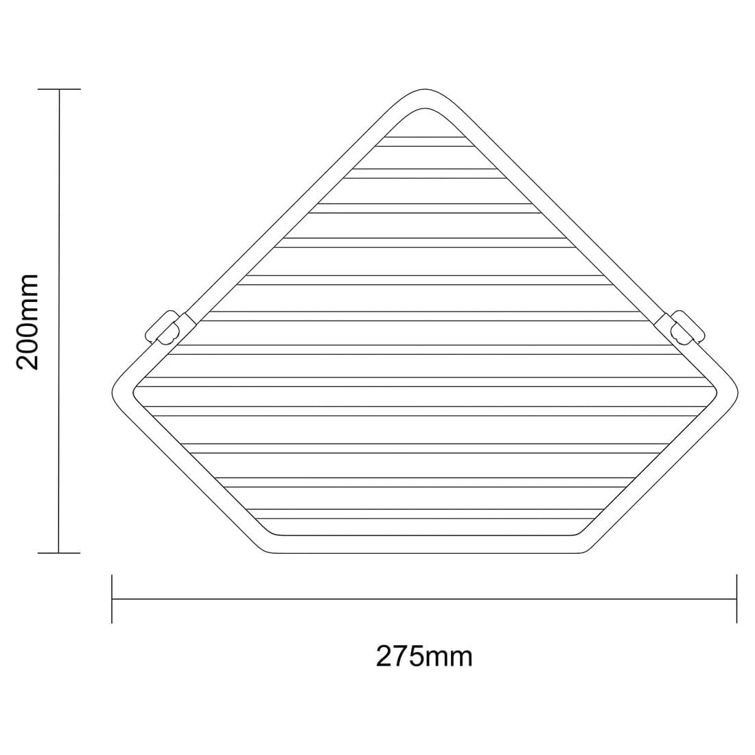 Stainless Steel Corner Wire Basket