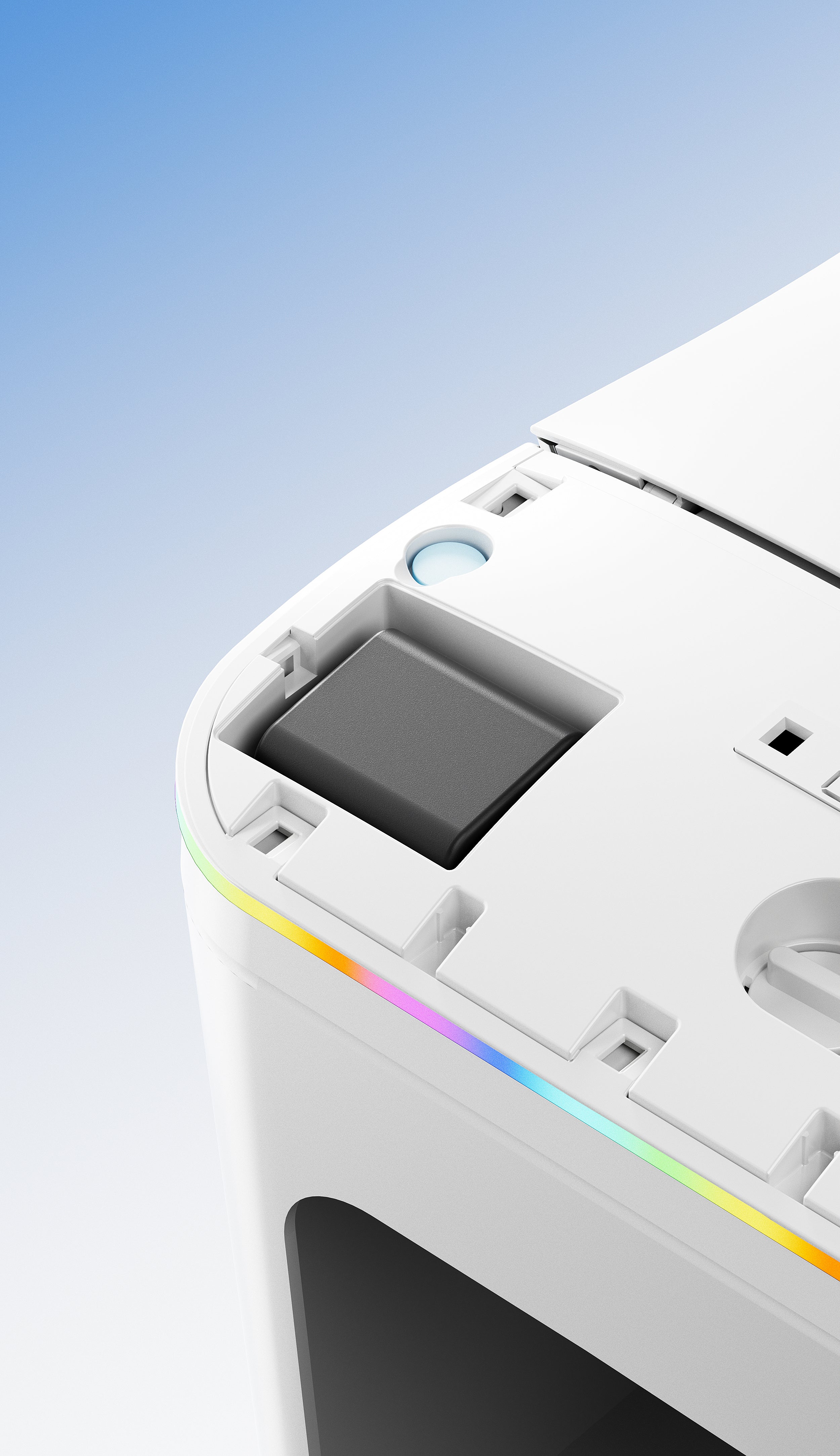 Niji Shima Rainbow Stripe Japanese Style Smart Toilet & Bidet