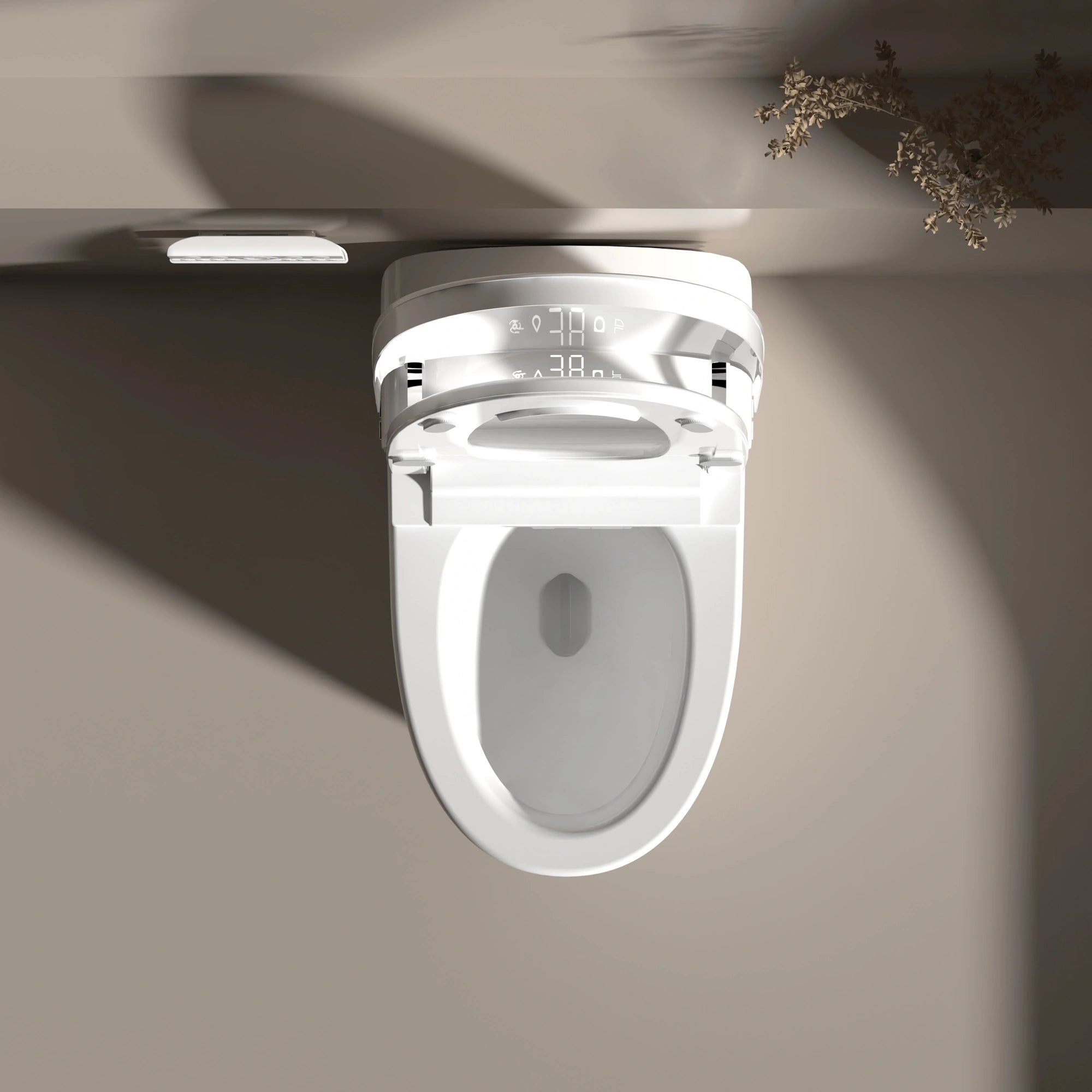 Uzumaki High-Tech Japanese Style Smart Toilet & Bidet