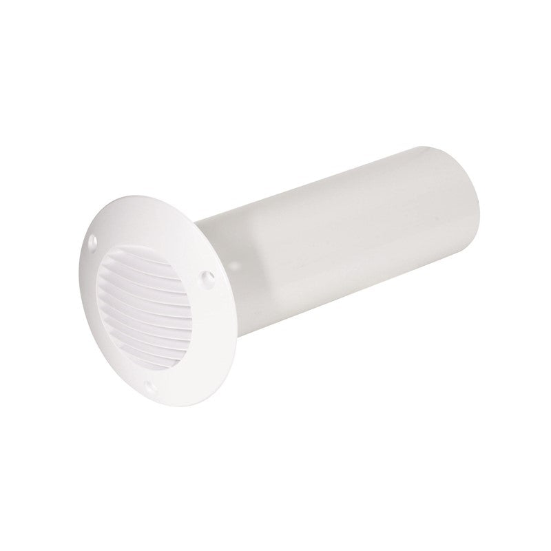 Airflow White Cavity Wall Kit with Grill & Screws
