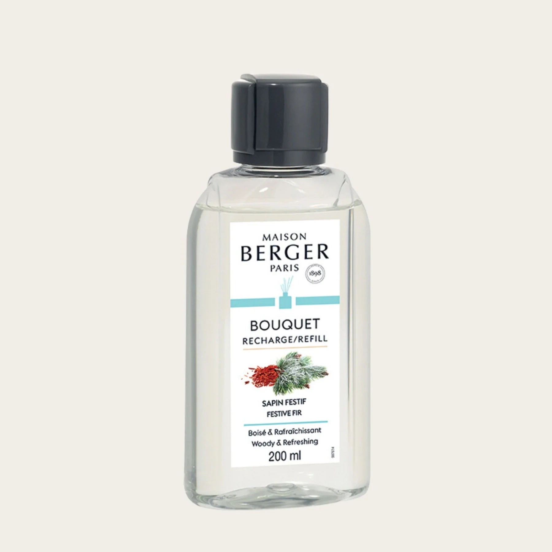 Festive Fir Bouquet Refill 200ml - Maison Berger Paris