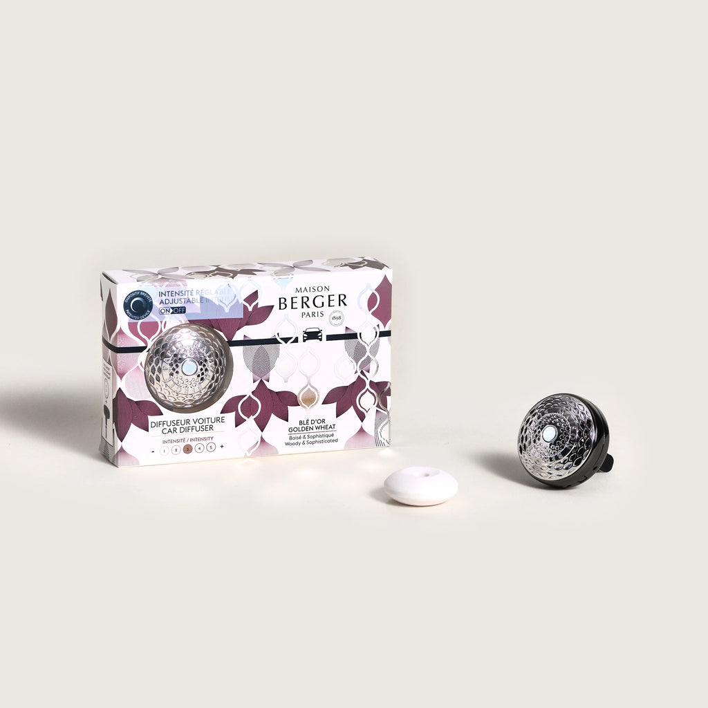 Quintessence Golden Wheat Car Diffuser Gift Set