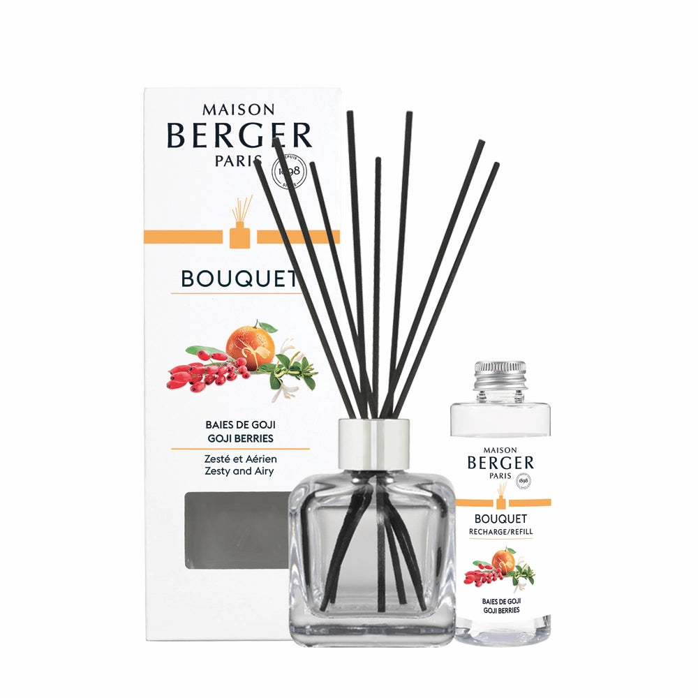 Goji Berries Clear Cube Scented Bouquet Diffuser