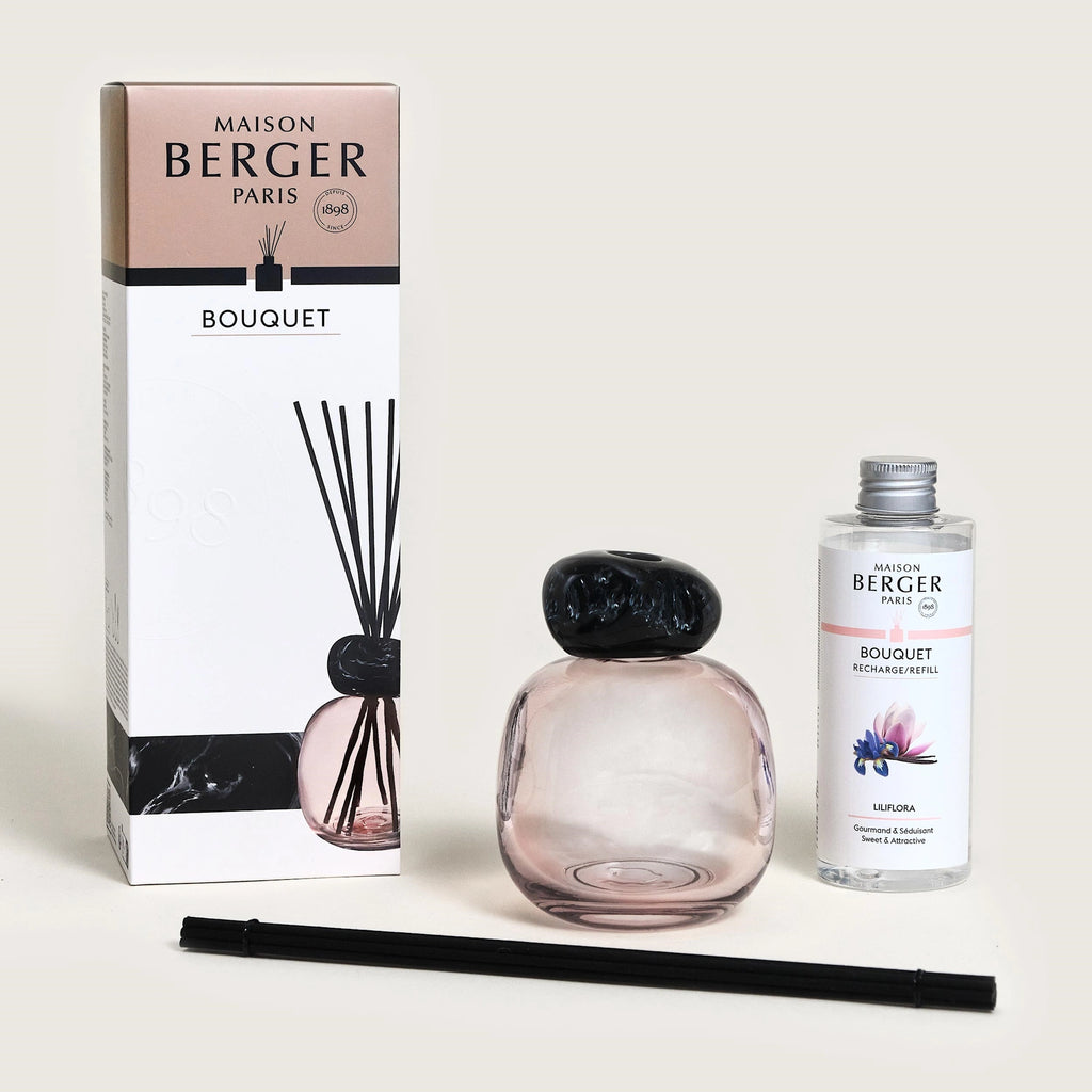 Pink Mineral Scented Bouquet Diffuser Gift Set