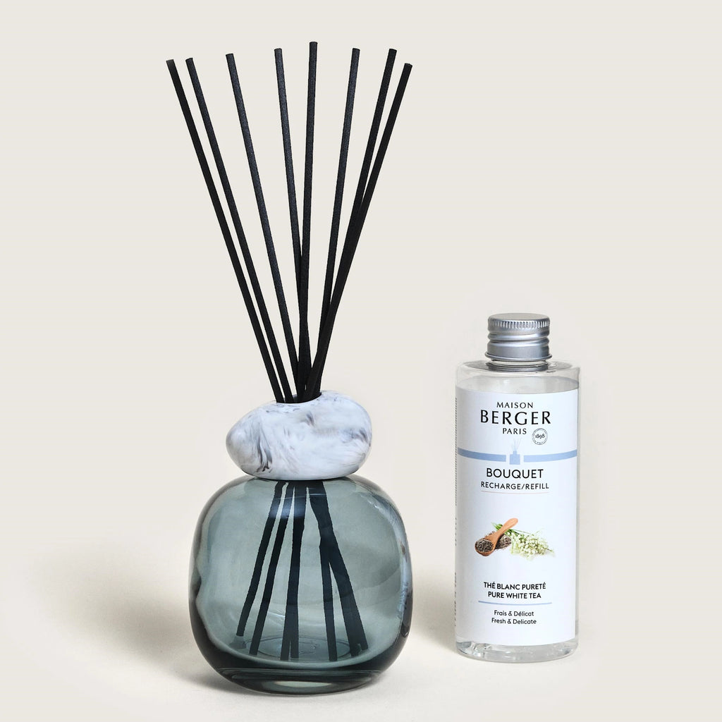Blue Mineral Scented Bouquet Diffuser Gift Set