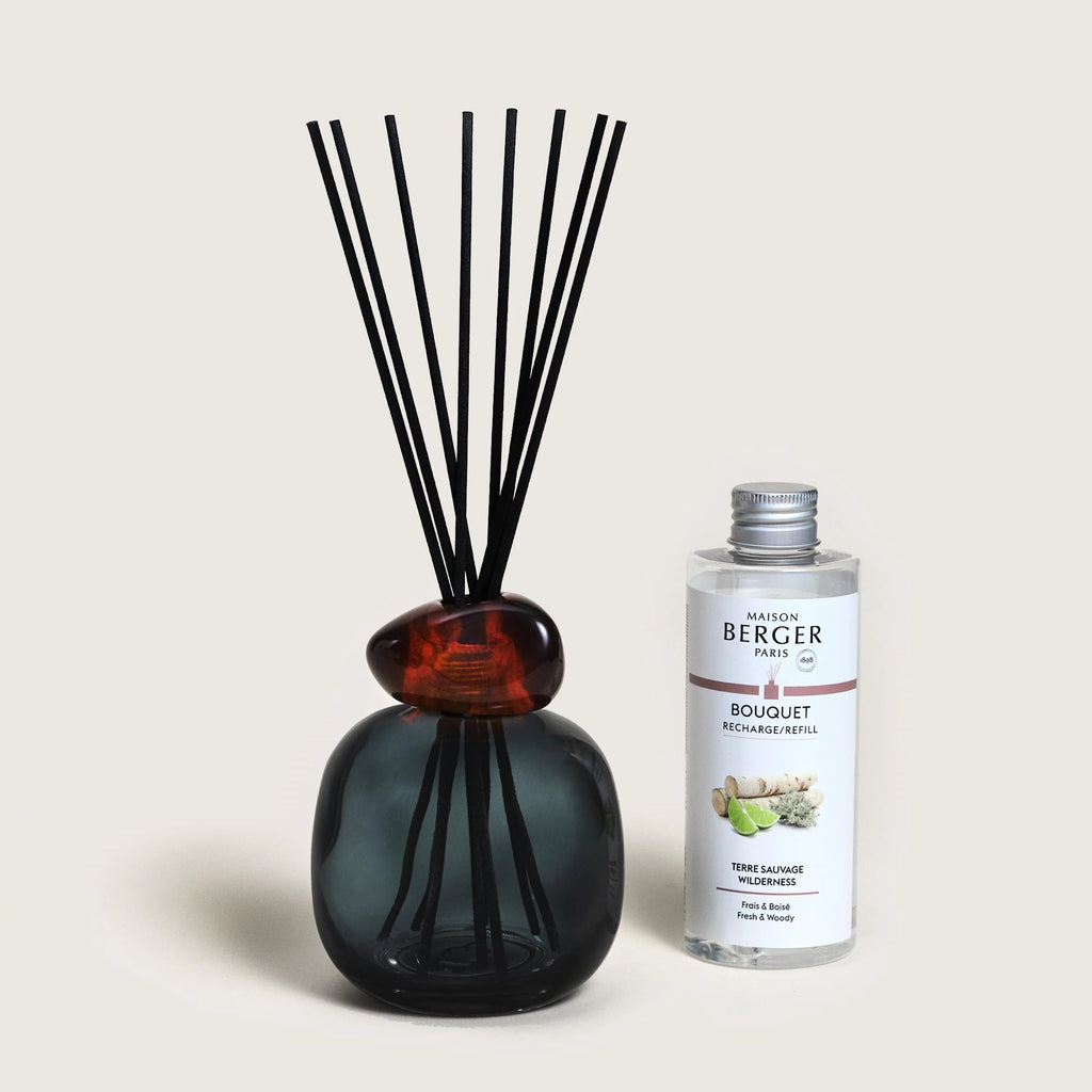 Black Mineral Scented Bouquet Diffuser Gift Set