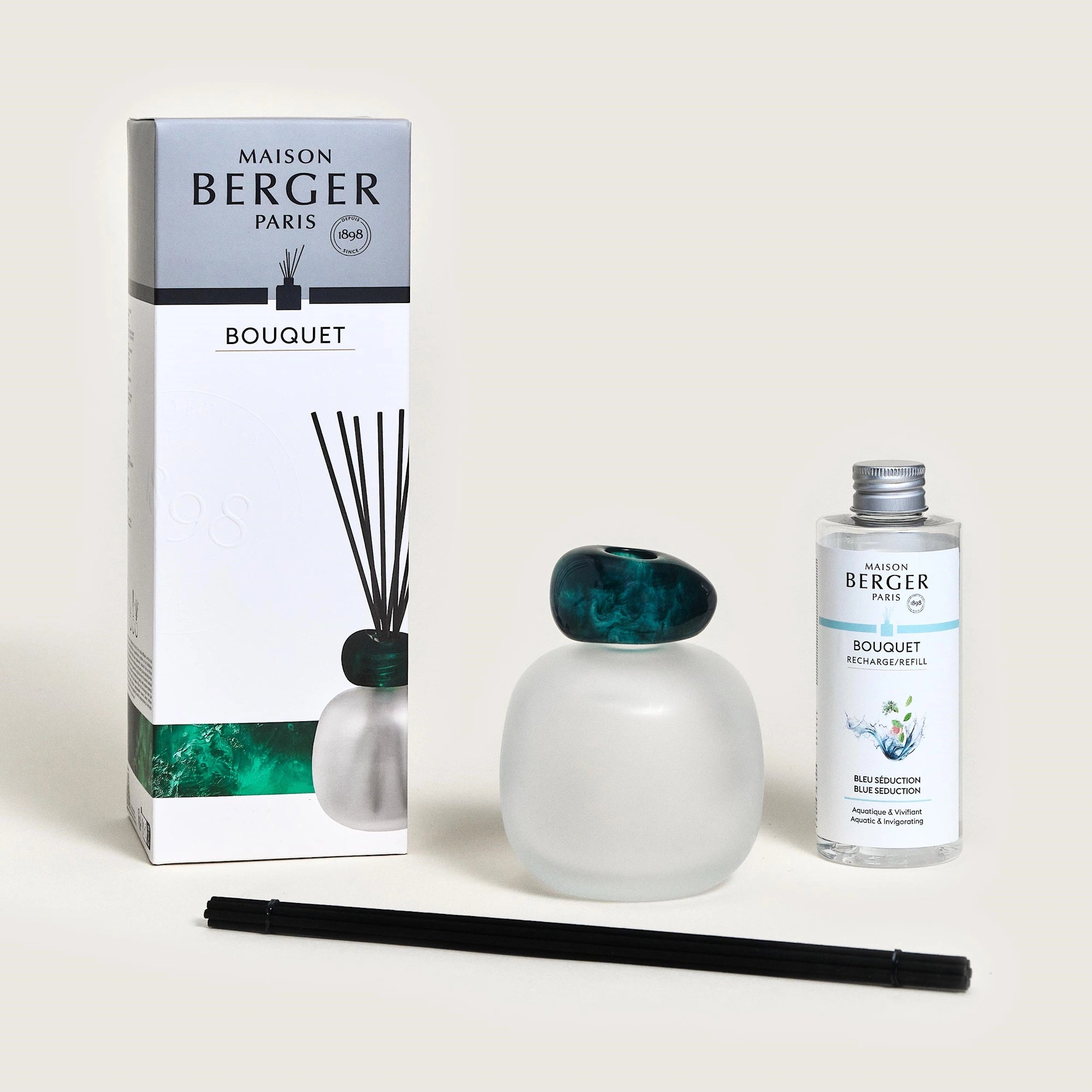 Frosted Mineral Scented Bouquet Diffuser Gift Set