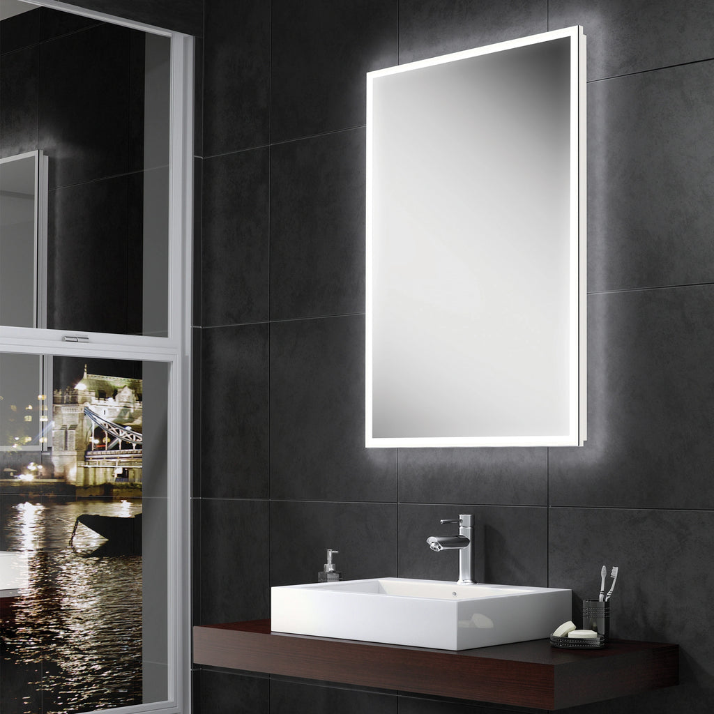 Globe Large LED Bathroom Mirror