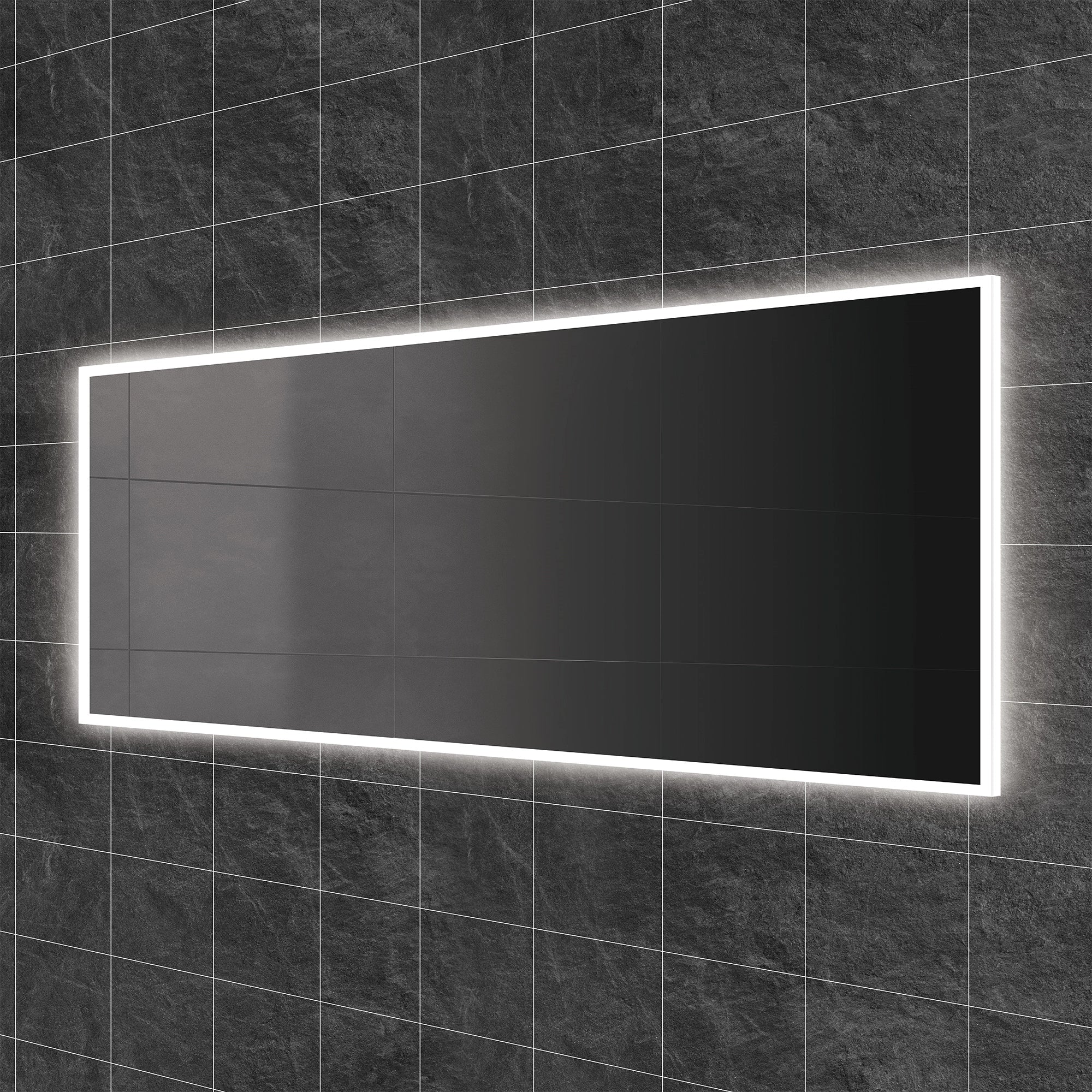 Globe Large LED Bathroom Mirror