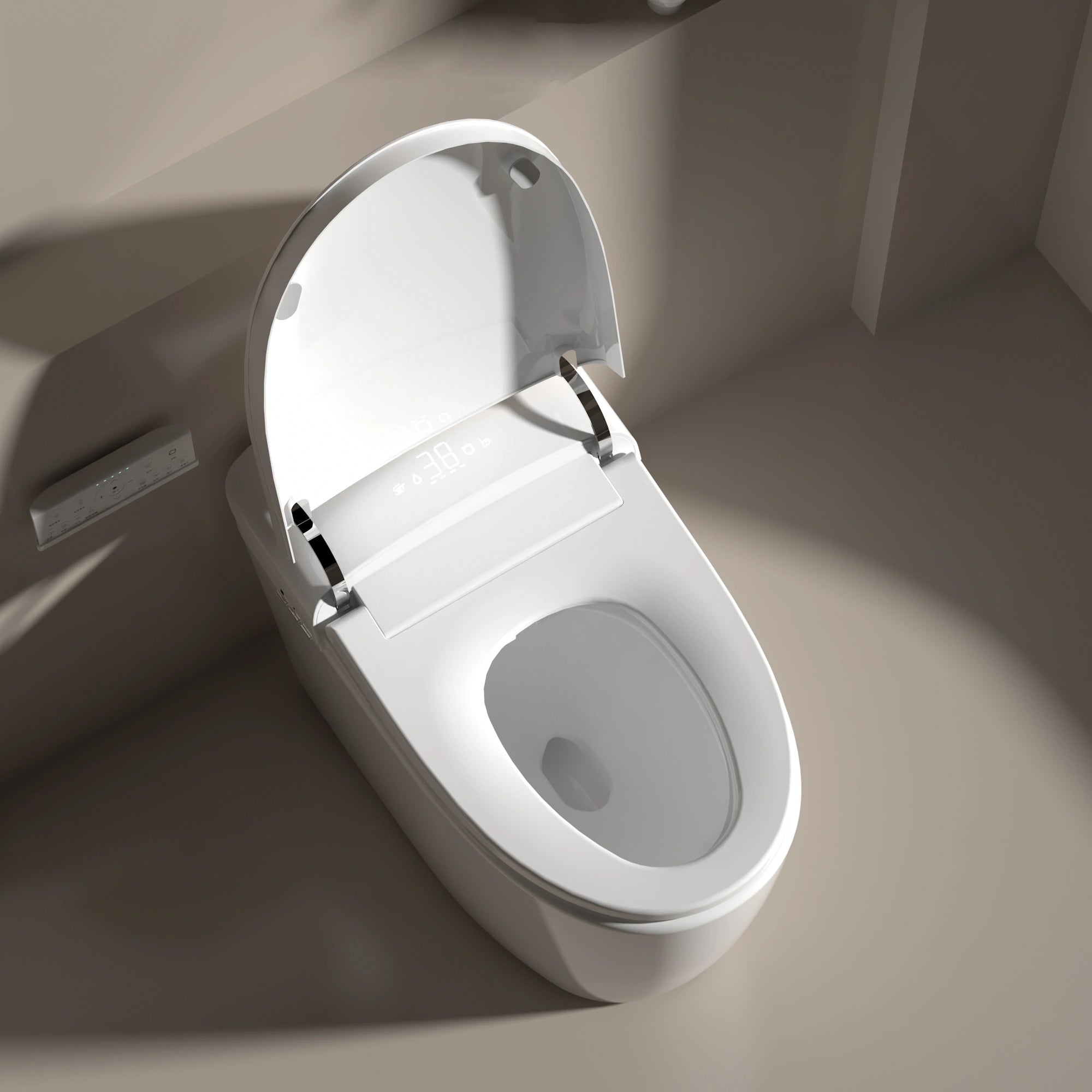 Uzumaki High-Tech Japanese Style Smart Toilet & Bidet