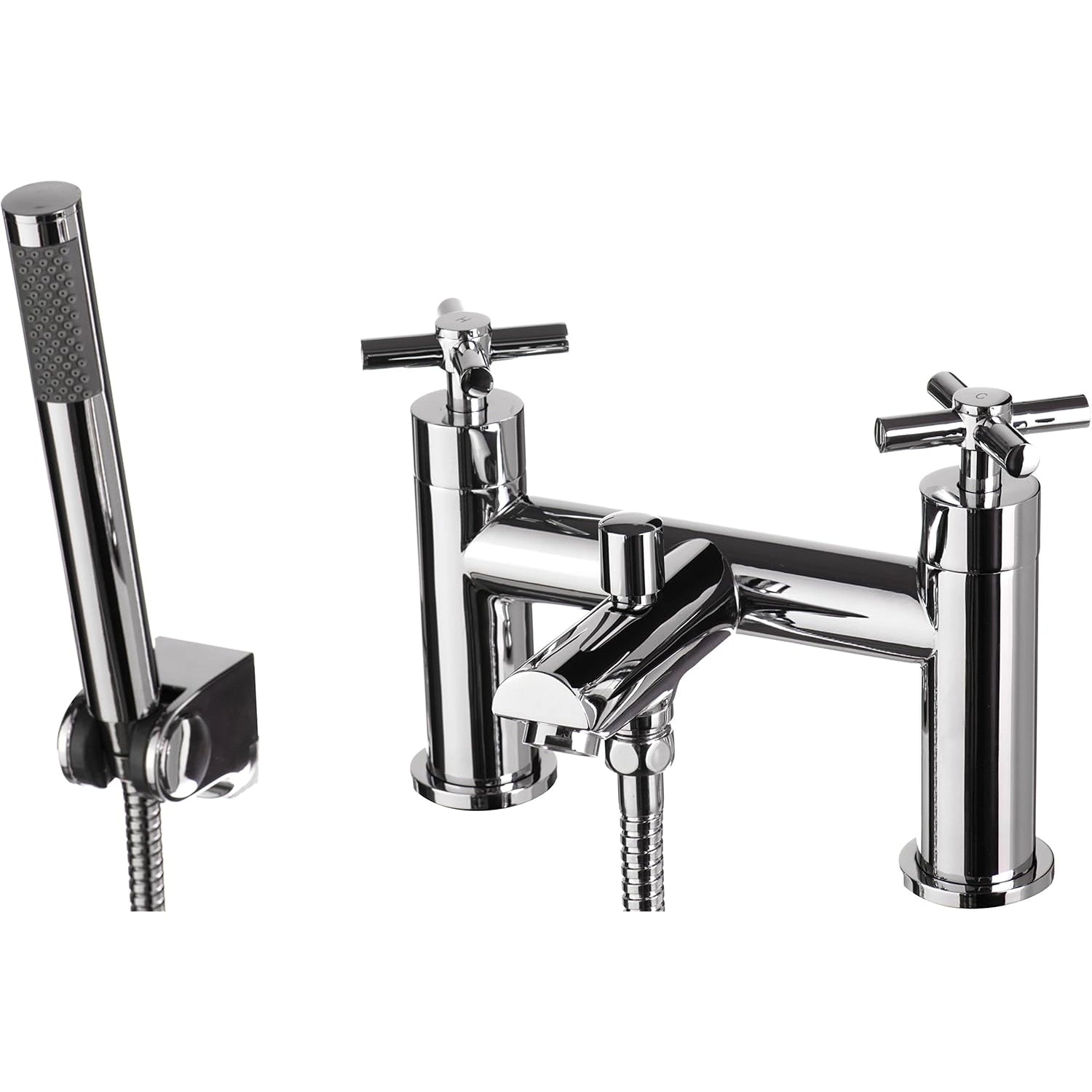 Cassellie Dune Chrome Bath Shower Mixer Tap