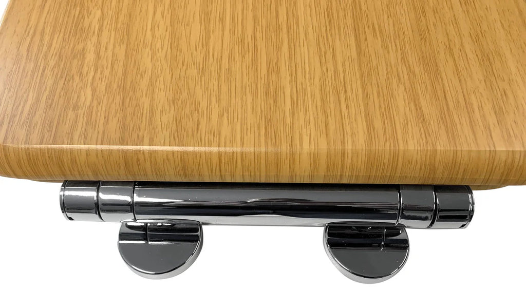 Euroshowers MDF D Shape Soft Close Toilet Seat