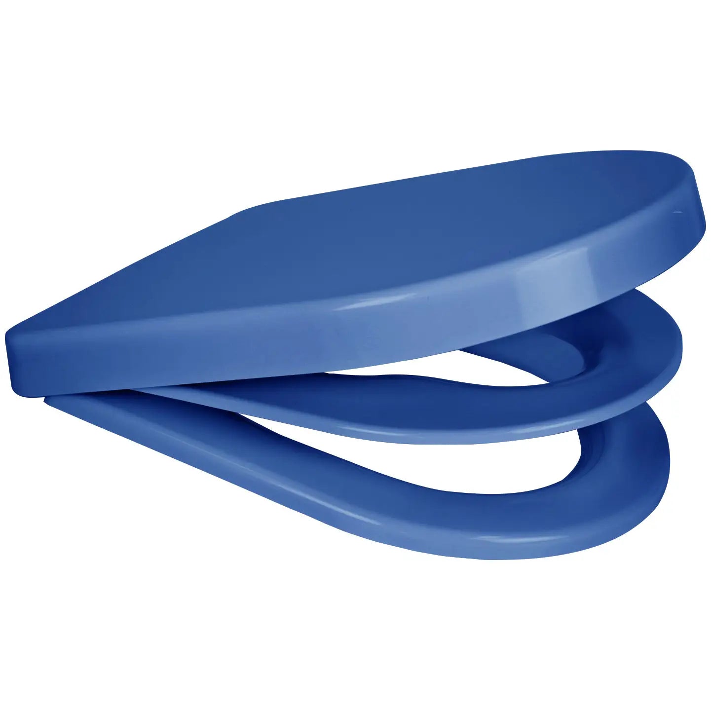 Euroshowers D Shape Multi Soft Close 2 in 1 Family Toilet Seat