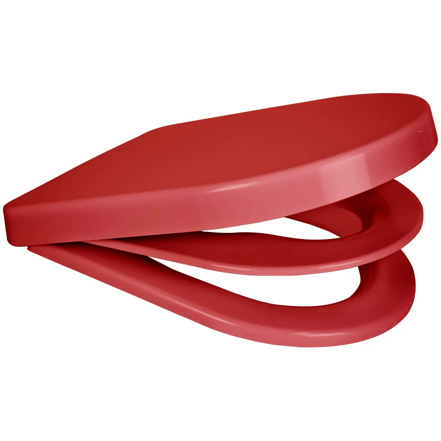 Euroshowers D Shape Multi Soft Close 2 in 1 Family Toilet Seat
