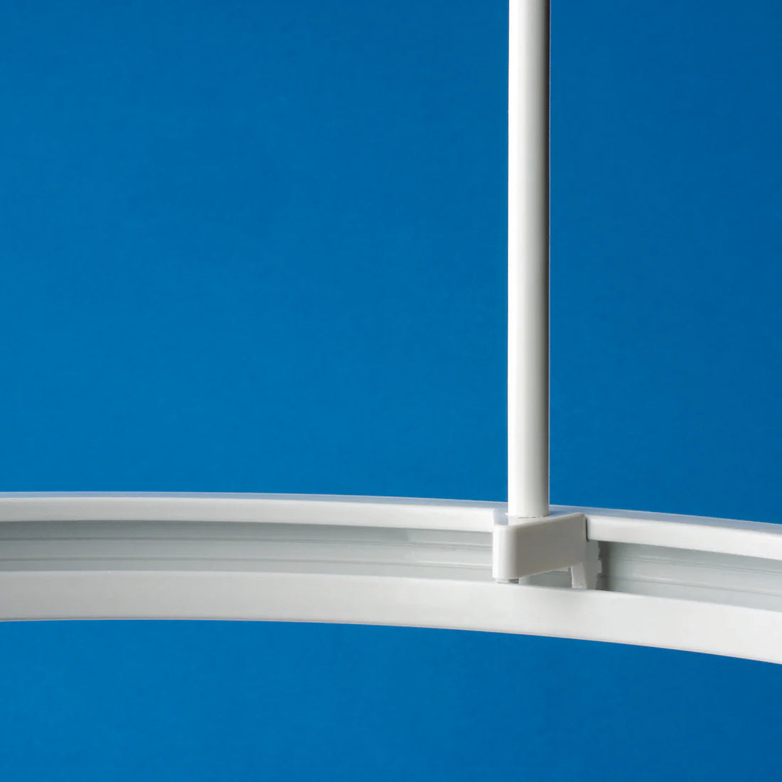 Euroshowers Professional Shower Curtain Rail Track Rigid