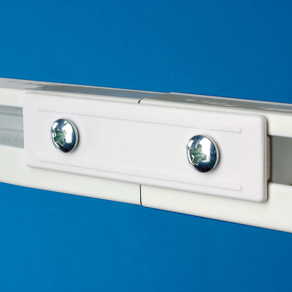 Euroshowers Professional Shower Curtain Rail Track Rigid