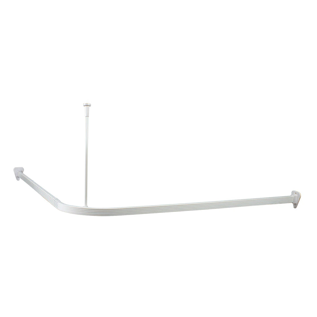 Euroshowers Professional Shower Curtain Rail Track Rigid