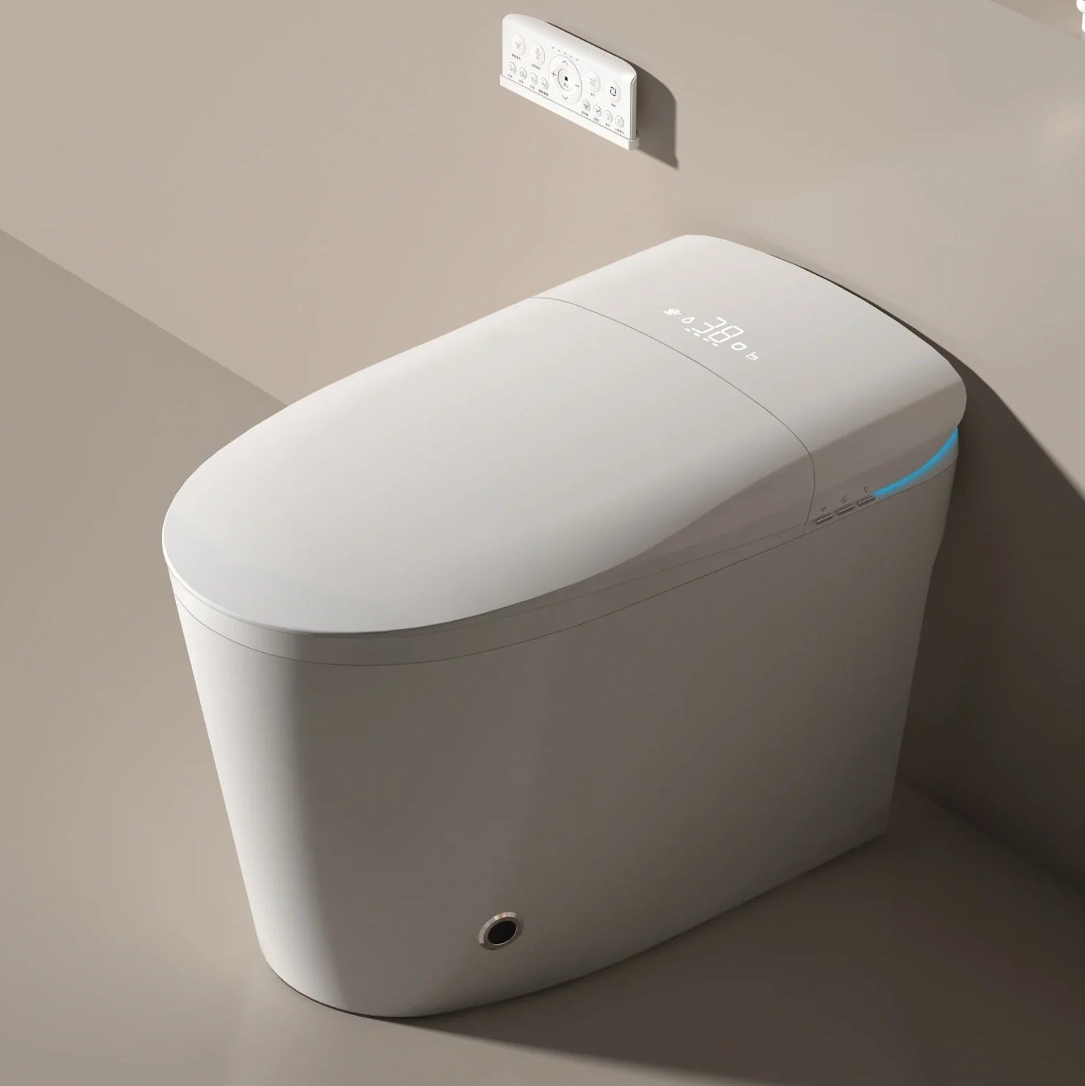 Uzumaki High-Tech Japanese Style Smart Toilet & Bidet