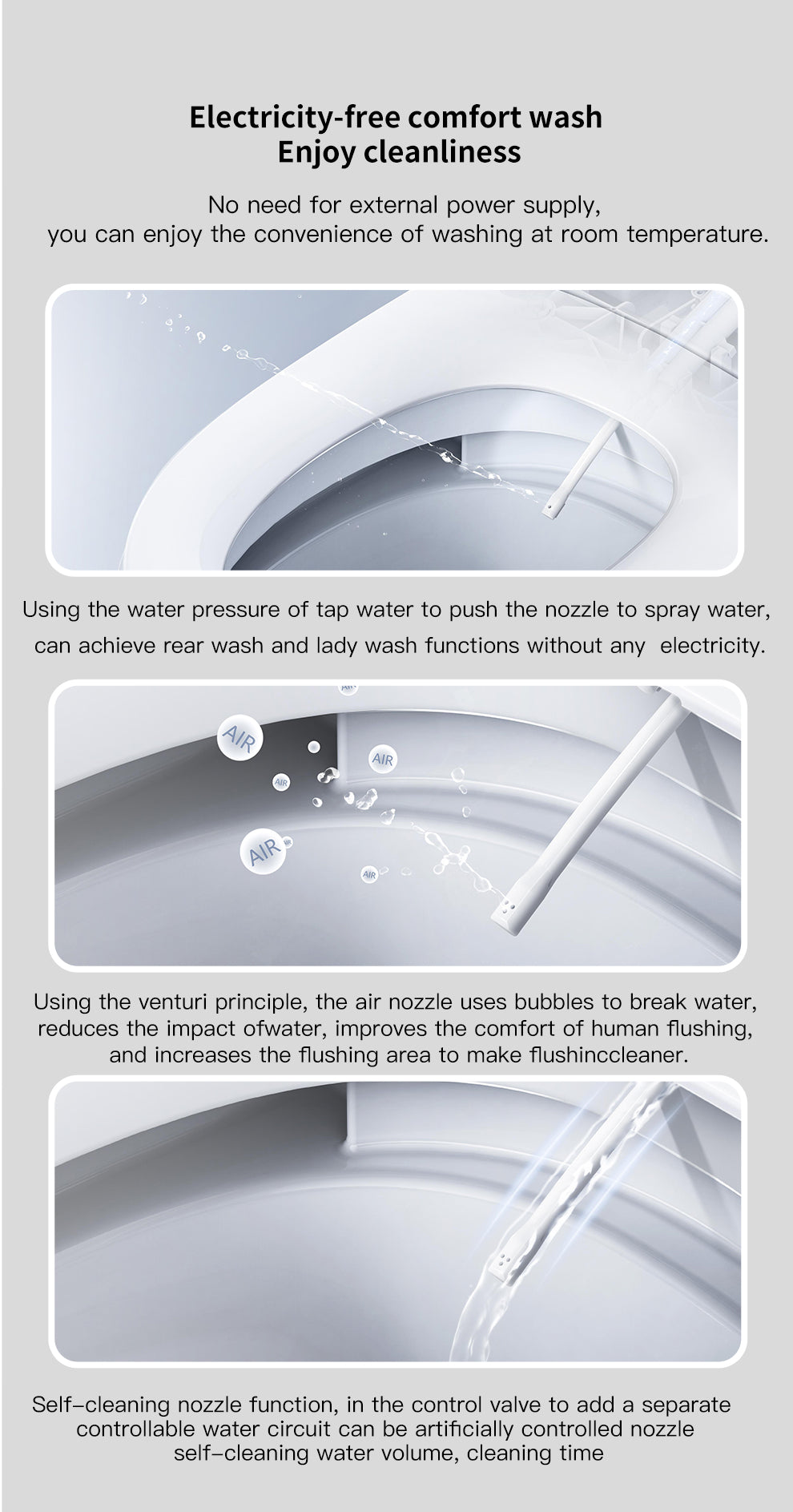 Kiyo Japanese Style Toilet & Bidet (Non-Electic)