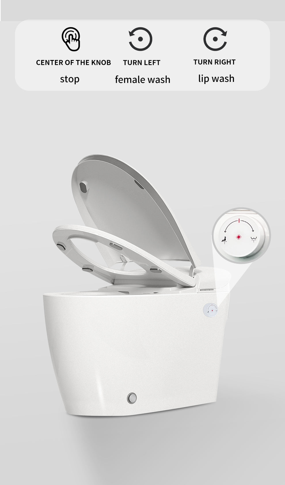 Kiyo Japanese Style Toilet & Bidet (Non-Electic)