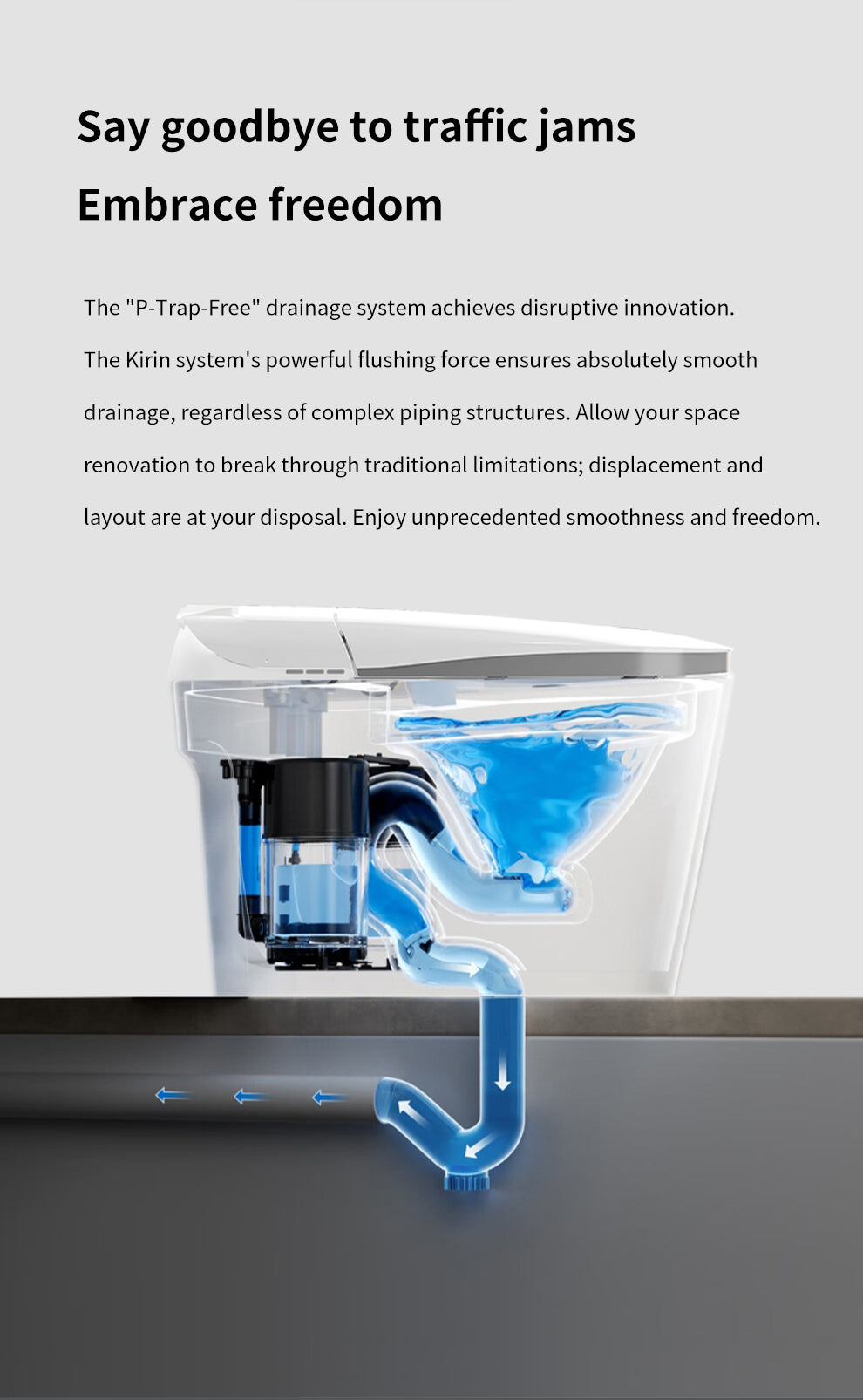 Kiyo Japanese Style Toilet & Bidet (Non-Electic)