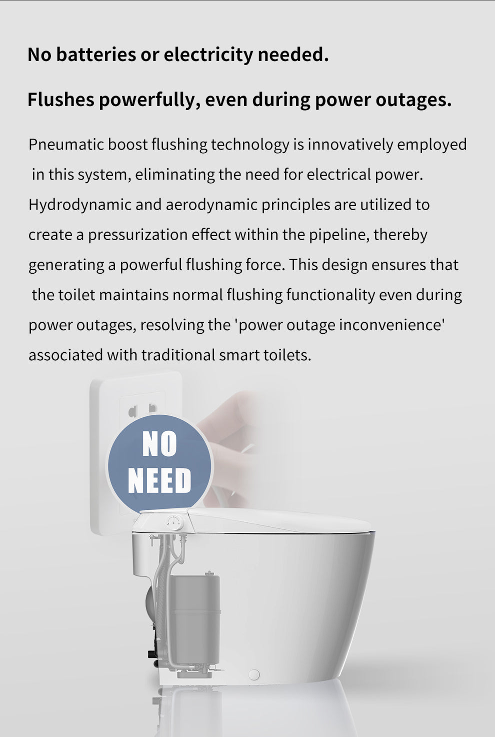 Junsui Japanese Style Toilet & Bidet (Non-Electic)