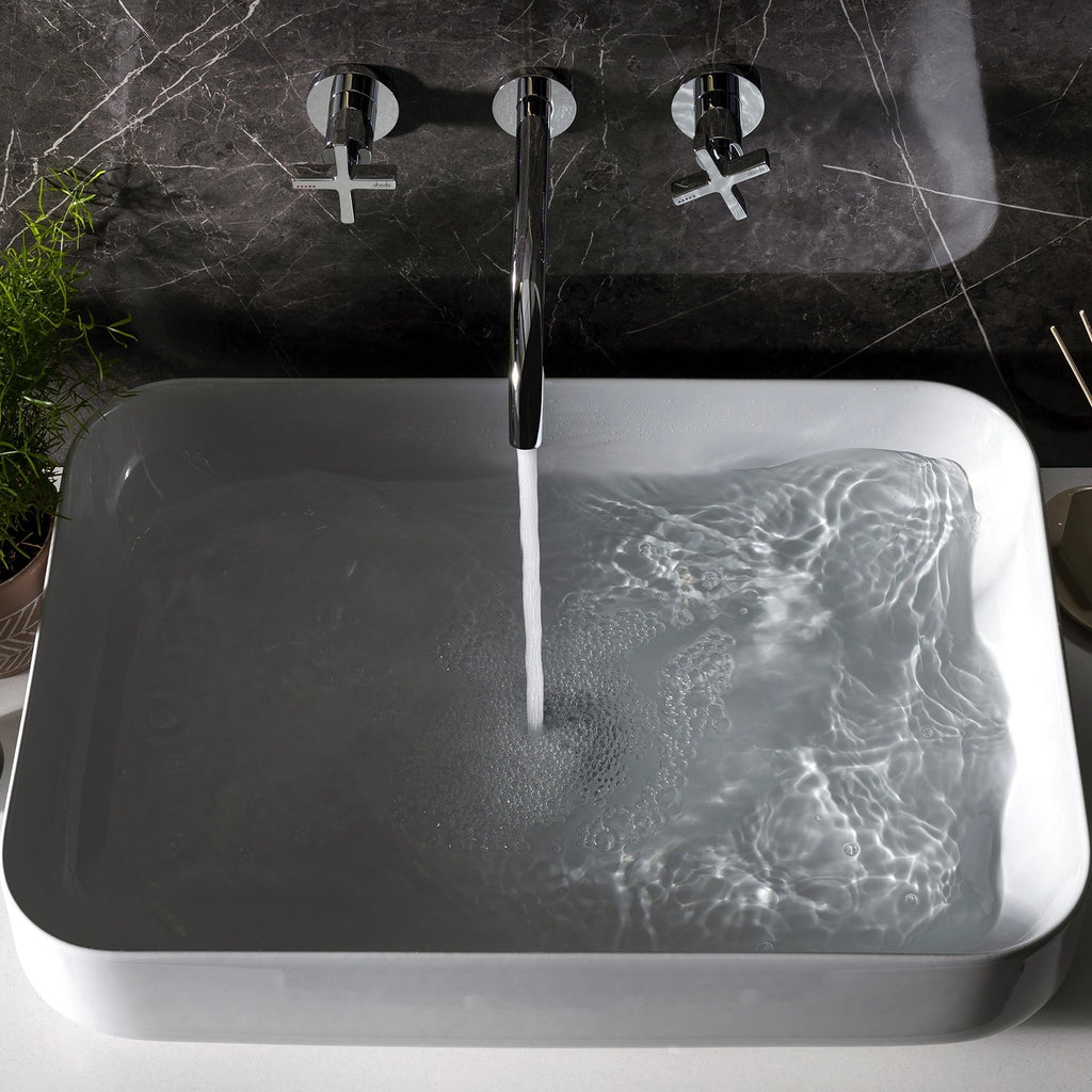 Abode Serenitie Wall Mounted Bath Basin Mixer Tap